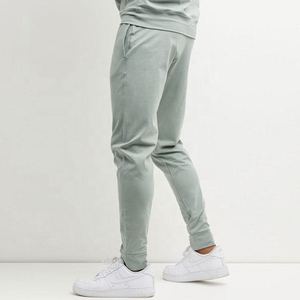 ชุดวอร์มสองชิ้นสำหรับวิ่งลำลองของผู้ชายผ้าฝ้ายมีปกเสื้อมีซิปสำหรับฤดูหนาว - Product Image 5