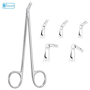 Ciseaux vasculaires manuels HEGEMANN-DIETHRICH Instruments chirurgicaux d'acier inoxydable - Product Image 1