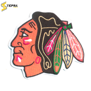 Patchs brodés personnalisés avec des formes de cœur et de fleurs, en PVC, style thermocollant - Marque TEPRA SPORTS, couleurs et tailles personnalisées - Product Image 6
