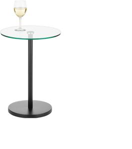 Tall Modern <b>Round</b> <b>Table</b> for Living Room Modern <b>round</b> tempered glass <b>table</b> Minimalist design vintage side <b>table</b> - Product Image 1