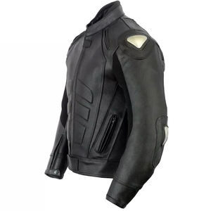 Veste de moto sur mesure pour motards 2025 Nouveau design Veste en cuir de moto légère à bas prix - Product Image 6