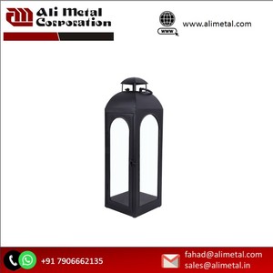 Modern Wood Candle Holder <b>Lantern</b> with Natural Frame Design for Everyday and <b>Christmas</b> Decorative Additions - Product Image 4