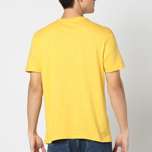 Vente directe d'usine Logo personnalisé imprimé T-shirt sérigraphié pour hommes tenue de mode en coton tricoté 100% - Product Image 4
