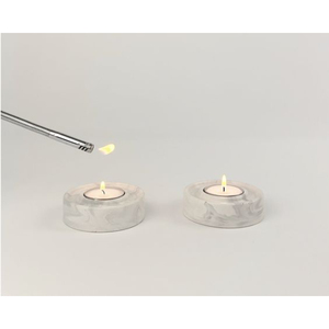 Bougeoir en marbre au design fantastique bougeoir en marbre noir et blanc de la plus grande qualité pour la décoration intérieure bougeoir en marbre - Product Image 3