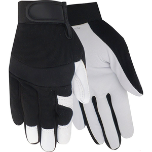 Gants de travail d'assemblage en cuir de vachette avec logo personnalisé pour hommes-Haute qualité 15mil d'épaisseur durable résistant à la chaleur à basse quantité minimale de commande 100 paires - Product Image 5