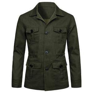 Veste pour homme Vêtements de travail de sécurité pour homme Vestes de sécurité personnalisables en polyester et coton avec logo Vestes d'hiver chaudes - Product Image 1