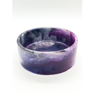 ชามสลัดผลไม้ทำด้วยมือตกแต่งด้วยเรซิ่นขนาดปรับแต่งได้และมีดีไซน์ใหม่ - Product Image 1