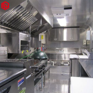 Remolque de comida para eventos callejeros, cocina móvil totalmente equipada para catering, suministro internacional de exportación al por mayor - Product Image 3