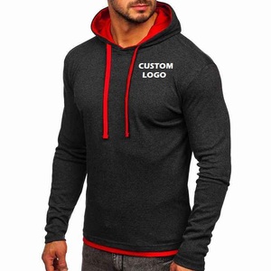 Sudadera con Capucha para Hombre, Estilo Vintage, Otoñal, a la Moda, Corte Regular, Bordada, 100% Algodón, ODM, la Mejor Calidad - Product Image 1