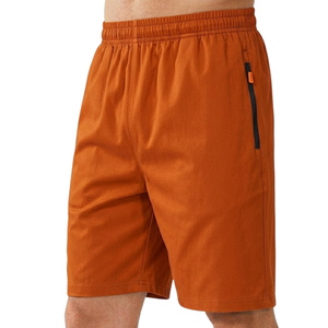 Pantalones Cortos de Hombre de Alta Calidad, Sólidos, Cintura Elástica Media, Bolsillos Delanteros, Tela de Lana, Secado Rápido, Transpirables, Hechos a Medida, Casuales, de Verano - Product Image 4
