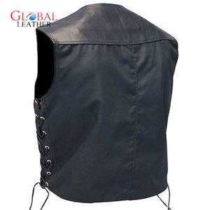 เสื้อกั๊กผ้าใบกันน้ำมอเตอร์ไซด์ของผู้ชายเสื้อกันลมมีซิปสำหรับฤดูใบไม้ผลิ - Product Image 4