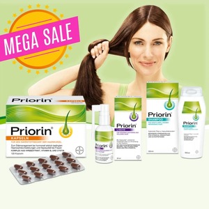 Huile capillaire sans rinçage Original Priorin sans silicone, pack de 120 et 270 capsules, modèle BE - Product Image 3