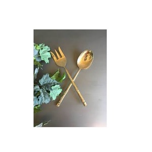 Tenedor de Latón de Diseño Moderno con Mango Simple, Tamaño Personalizado, para Postres y Frutas, Dorado - Product Image 6