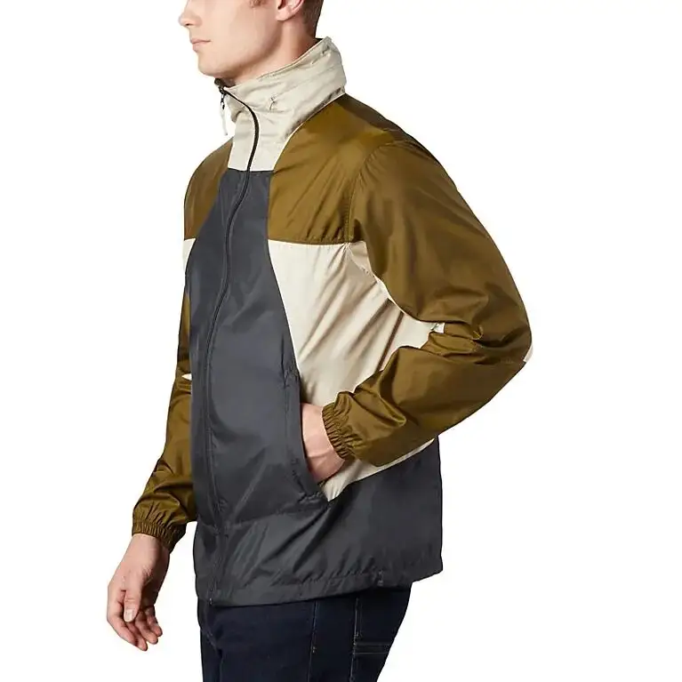 2024 obral besar bahan segar desain baru gaya trendi baru tiba harga murah jaket Windbreaker pabrikan bagus untuk pria