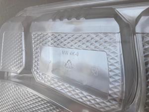 ภาชนะเก็บอาหารพลาสติกบรรจุอาหารแบบใช้ไมโครเวฟได้ฝาในตัว4ส่วนสำหรับทำอาหาร - Product Image 6