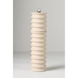 Ensemble moulin à sel et à poivre en bois laqué imprimé, best-seller, couleurs personnalisées disponibles, décoration de cuisine, cadeau, fabriqué au Vietnam - Product Image 3