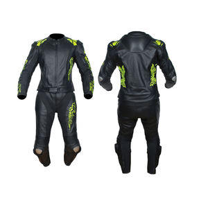 Combinaison de moto pour hommes Vêtements de moto Combinaison de course en cuir de haute qualité pour hommes - Product Image 4
