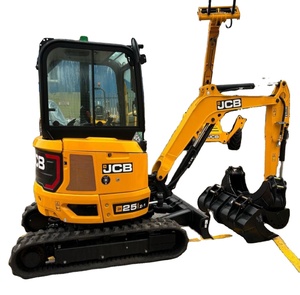 Mini tracteur sur chenilles JCB 2024 d'occasion avec chargeur frontal Tous les composants de base fonctionnent avec Mini chenille JCB - Product Image 1