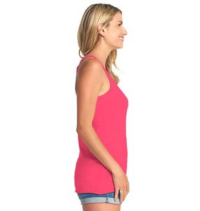 Customizable Cotton Tank <b>Top</b> for Women Men <b>Plus</b> <b>Size</b> Breathable <b>Pink</b> with Custom Designed Logos Wholesale - Product Image 3