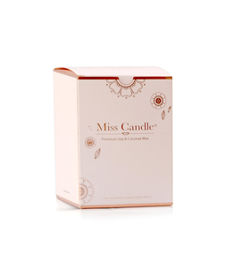 Personnalisé D10H10cm cylindre de verre parfumé Palm mélange bougies de cire pour la décoration de la maison prix d'usine Vietnam pour Noël - Product Image 4