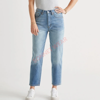 Pantalon en jean skinny taille haute tendance pour femme – Respirant, écologique, confortable, coupe évasée, décontracté, pour le quotidien et la mode urbaine