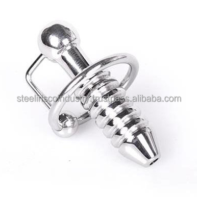 Stainless Steel Cock Hallow Penis Plug - BDSM Sex Toy
