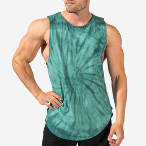 Camiseta sin Mangas Deportiva para Hombre al por Mayor, Chaleco Informal de Verano, Material Ligero, Cuello Redondo - Product Image 5