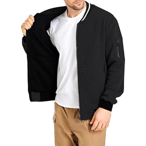 Veste légère coupe-vent manteau pour adulte jeune veste de football universitaire personnalisée Split Letterman Bomber - Product Image 6