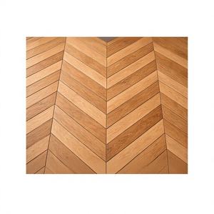 Parquet en chêne mosaïque moderne 8 mm - Grade sélectionné - Motif chevron (Sapin de Noël français) pour cuisine et chambre - Product Image 1