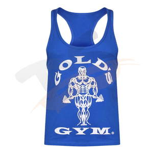 Gym <b>Mens</b> Casual <b>Training</b> Sports Fitness Tank Top Workout 100% Cotton Breathable Muscle Stringer <b>Vest</b> - Product Image 1