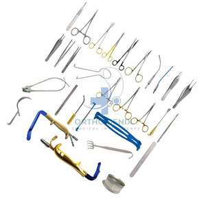Juego de Instrumentos Quirúrgicos de Acero Inoxidable de 36 Piezas para Reducción de Senos, Fuente de Energía Manual, para Cirugía de Mamoplastia ORTHO GENIX OG-45 - Product Image 6