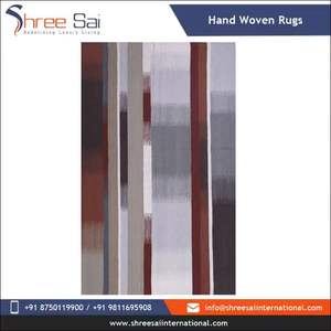 พรมผ้าคอตตอนเนื้อนุ่มทนทานงานทอมือตกแต่งบ้านพรมแอบสแตรกพรมปูพื้นห้องนั่งเล่นห้องนอนสำนักงานเป็นมิตรต่อสิ่งแวดล้อม - Product Image 2