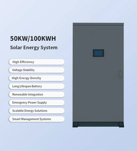 Armoire de stockage d'énergie hybride LiFePO4 50 kW/100 kWh, intérieur/extérieur, avec refroidissement liquide, RS485, IP55, pour usage industriel et commercial - Product Image 2