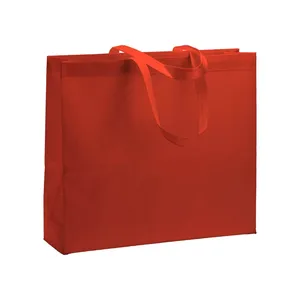 Borse Shopper Promozionali Eco-Friendly in R-PET con Soffietto per Gadget Ecosostenibili - Product Image 4