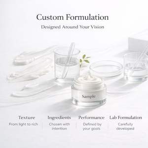 Skincare Private Label Beauty Products for Women Pure White Face <b>Whitening</b> <b>Cream</b> Kojic Acid Niacinamide Dark Circles Bottle Box - Product Image 4