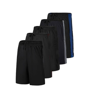 <b>Men's</b> <b>Lightweight</b> Gym <b>Shorts</b> for Summer Sports Custom Running Jogger Workout with Digital Printing Latest Style Front Logo - Product Image 3