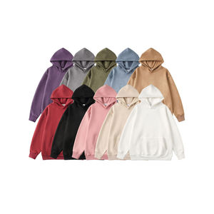 Sudadera con Capucha de Forro Polar para Hombre, Bordada, de Otoño, Talla Grande, de la Mejor Calidad, Sudadera Personalizada de Algodón/Poliéster - Product Image 1