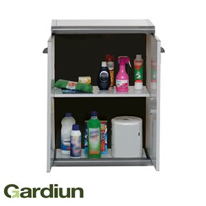 Garden Storage Low <b>Cabinet</b> Sintra 2 With Two Doors | Outdoor Garden Supplies | Product ready to Ship From Spain - Product Image 2