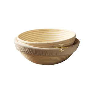 Oval Banneton Basket Handmade Rattan Proofing Basket for Sourdough Bread - Product Image 1