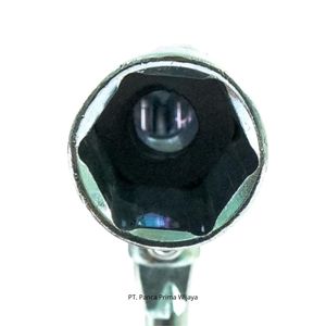 Clé à bougie d'allumage automobile flexible en chrome hexagonal de haute qualité 21 mm avec poignée en T |   GRIP-ON 88-521 OEM DIY - Product Image 3