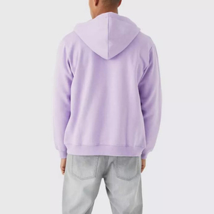 เสื้อฮู้ดซิปไหล่ทรงบ็อกซี่ทรงหลวมแนววินเทจสำหรับผู้ชายเสื้อฮู้ดแขนยาวผ้าเทอร์รี่สำหรับฤดูหนาวกำหนดเอง2025 - Product Image 2