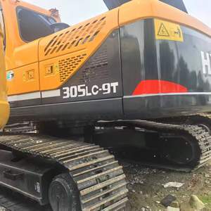 Excavatrice sur chenilles d'occasion Hyundai 220LC-9S 210W-9 d'origine coréenne, 20 tonnes - Product Image 2