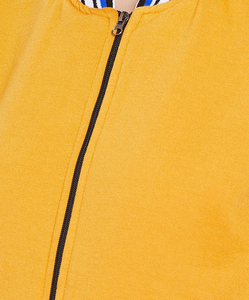 Chaqueta de bombardero estampada de alta calidad, chaqueta de Bombardero a prueba de viento de satén para mujer - Product Image 6