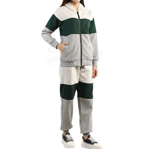Conjunto Deportivo Largo de 2 Piezas para Mujer, Tela Suave de Mezcla de Algodón, Ligero, de Secado Rápido, Cómodo, para Gimnasio, Entrenamiento, Running, Casual - Product Image 3
