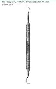 Instrumento de Cureta Dental Manual Gracey Hu_Friedy, Instrumentos Quirúrgicos Dentales Premium - Product Image 4