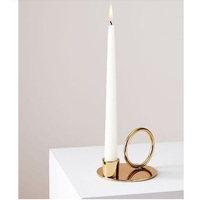 Support à bougie moderne en laiton, support en métal plaqué or de haute qualité, décoration élégante pour la maison, table de salon, fait main