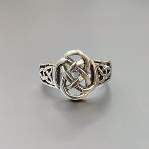 Fashionable Trendy Silver <b>Ring</b> for Children 5.1 Grams Gold Plated Inlay Modern Style Gift Accessory - Product Image 1