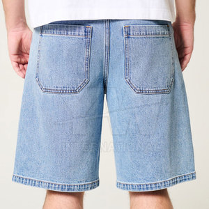 Shorts en jean de couleur personnalisée fabriqués au Pakistan à prix avantageux, shorts en jean de haute qualité et confortables pour hommes - Product Image 4