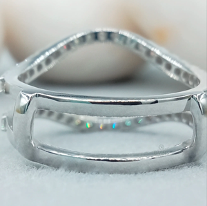 Starsgem Joyería fina personalizada 14K Oro GRA VVS Diamante Anillo de bodas Mujer Compromiso Moissanite Anillo para mujer - Product Image 2