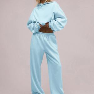 Ensemble de survêtement décontracté pour femme, style streetwear, parfait pour l'entraînement, le fitness et le confort quotidien - Product Image 6